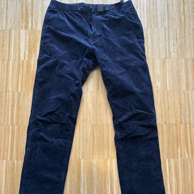 Pantalon Gramicci en velours côtelé navy XL