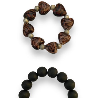 Lot de 2 bracelets fantaisie