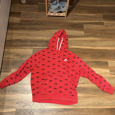Red Nike Hoodie