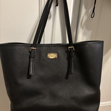 Michael Kors Black Tote Bag