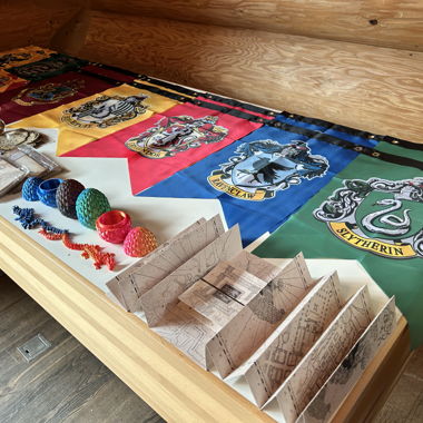 Diverses décorations Harry Potter