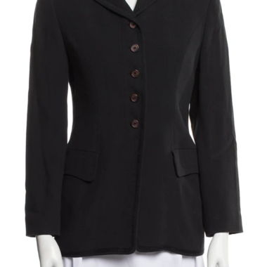 Blazer nero Giorgio Armani