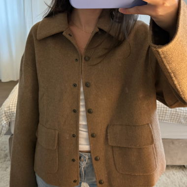Cappotto di lana Massimo Dutti
