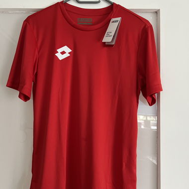 T-shirt Lotto nuovo taglia L sport fitness rosso