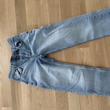 High Rise Straight Jeans