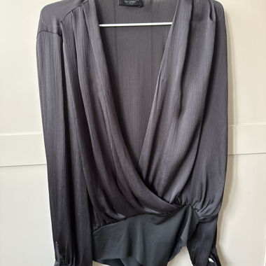 Chemisier en satin Zara