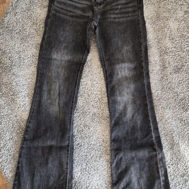 Black Flared Jeans