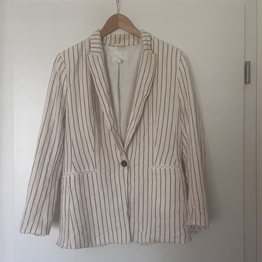 Leinen-Blazer