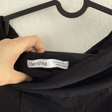 Bershka - Short - Noir
