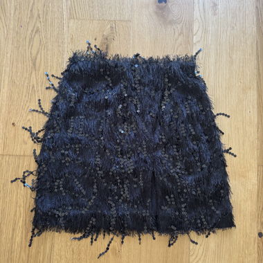 H&M Minirock schwarz