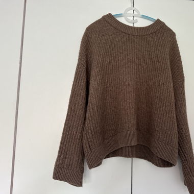 Warmer nachhaltiger Pullover