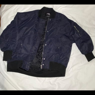 Bomberjacke Blau