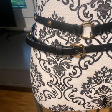 Asos double belt