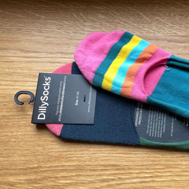 Ballerina-Socken von Dilly, 2 Paar, Gr. 41–46