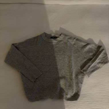 Maglione grigio Bershka S