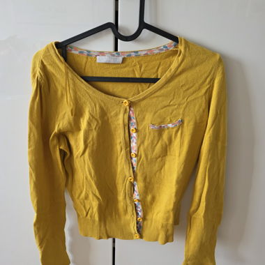 Cardigan giallo Promod