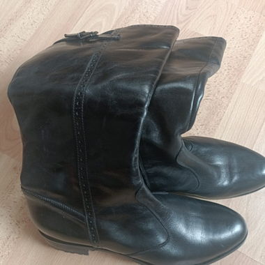 Damenstiefel aus echtem Leder