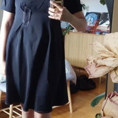 Abito vintage blu scuro