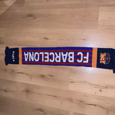 Écharpe fan du FC Barcelone