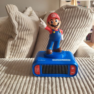 Lexibook Super Mario Wecker blau