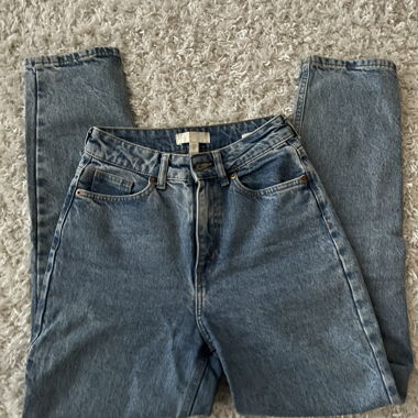 Straight leg jeans