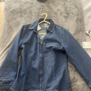 Denim Hemd-Jacke