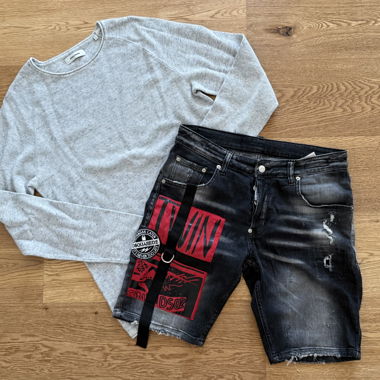 Short in denim DSQUARED2 & Jack&Jones 
