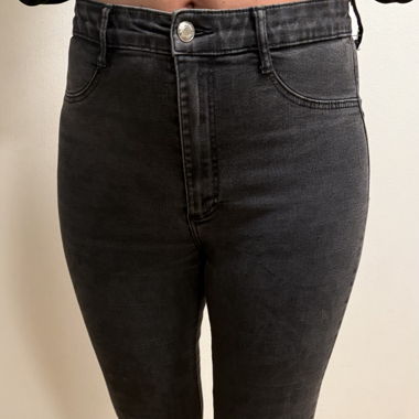 Jean skinny Zara taille 40 gris foncé