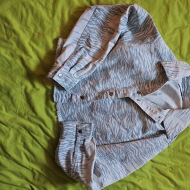 Veste jean courte 
