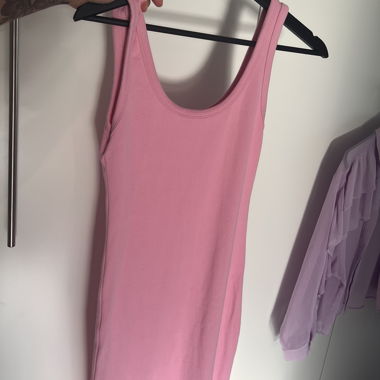 Robe maxi rose de PULL&BEAR