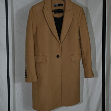 Cappotto Zara color cammello