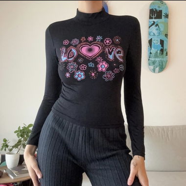 Y2K MURPHI long sleeve top