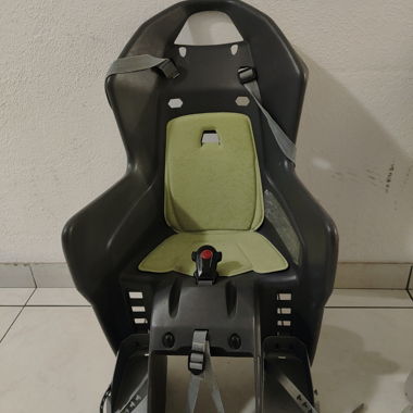 Siège bébé pour porte bagage velo
