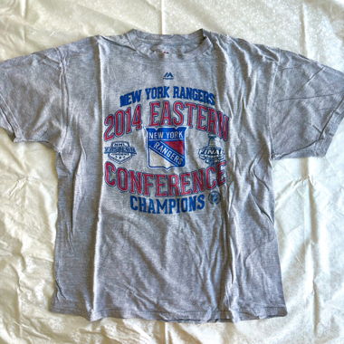 Baggy fit New York rangers thick seamless tee