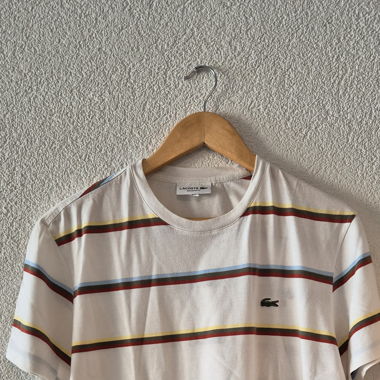 T-shirt à rayures Lacoste