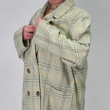 Set grün kariert