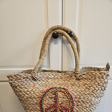 Ratan Strandtasche Peace