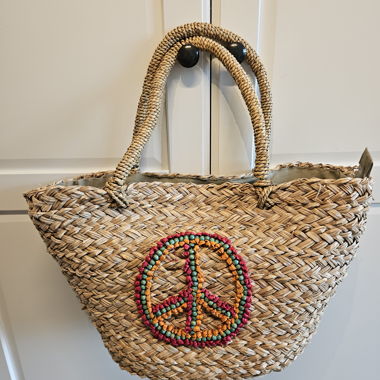 Ratan Strandtasche Peace