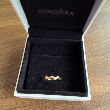 Anello Pandora oro rosa