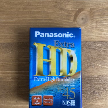Panasonic VHS Kassette Extra HD EC-45