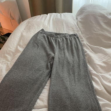 Pantalon d’intérieur doux gris 