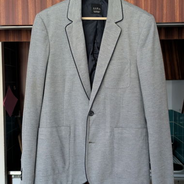 Veste de costume grise Zara