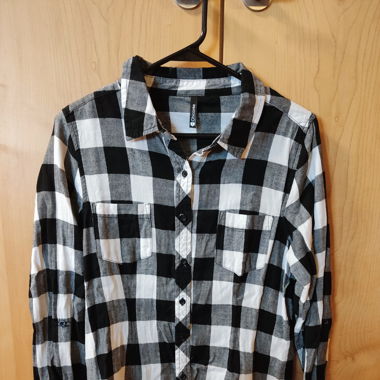 Checkered Shirt Black/White