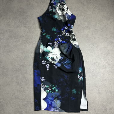 Lipsy floral halter dress