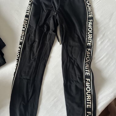 Pantalon de sport noir FAVOURITE