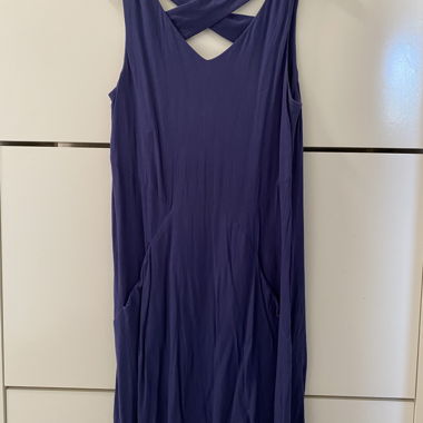 Vestito Casual Mango Blu