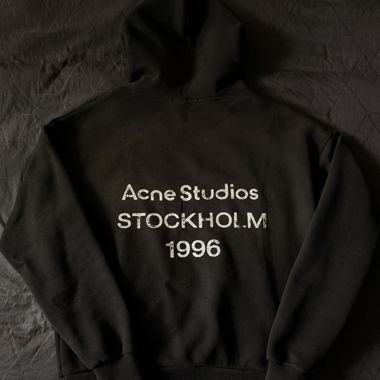 Acne Studios schwarzer Hoodie S