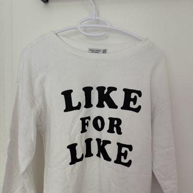 Pull blanc 