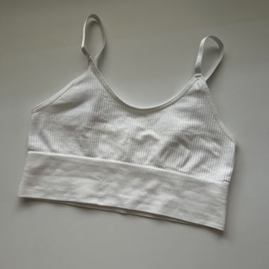 Top Bralette bianco