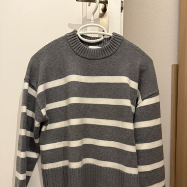 Pullover gestreift
